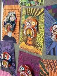 Znalezione obrazy dla zapytania quick art projects for middle school