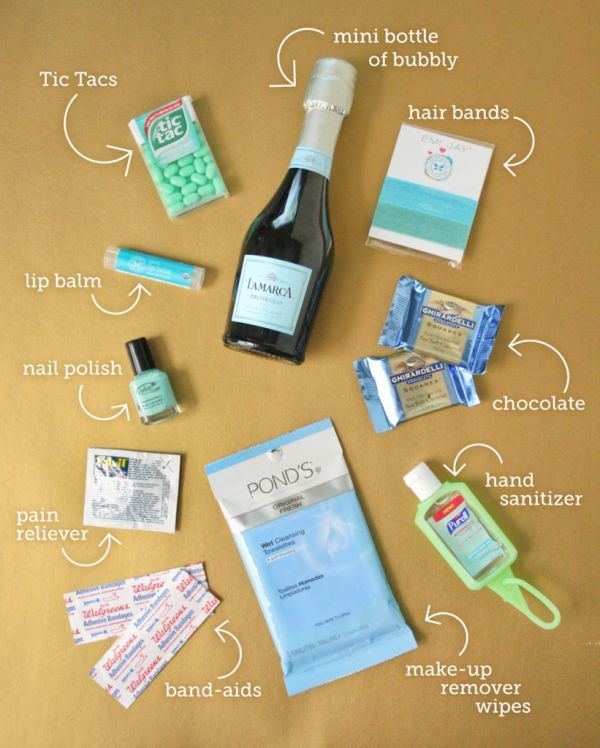 Bachelorette Party Survival Kit Maid Of Honor Pinterest Bachelorette Party Survival Kit Photo The Budget Savvy Bride