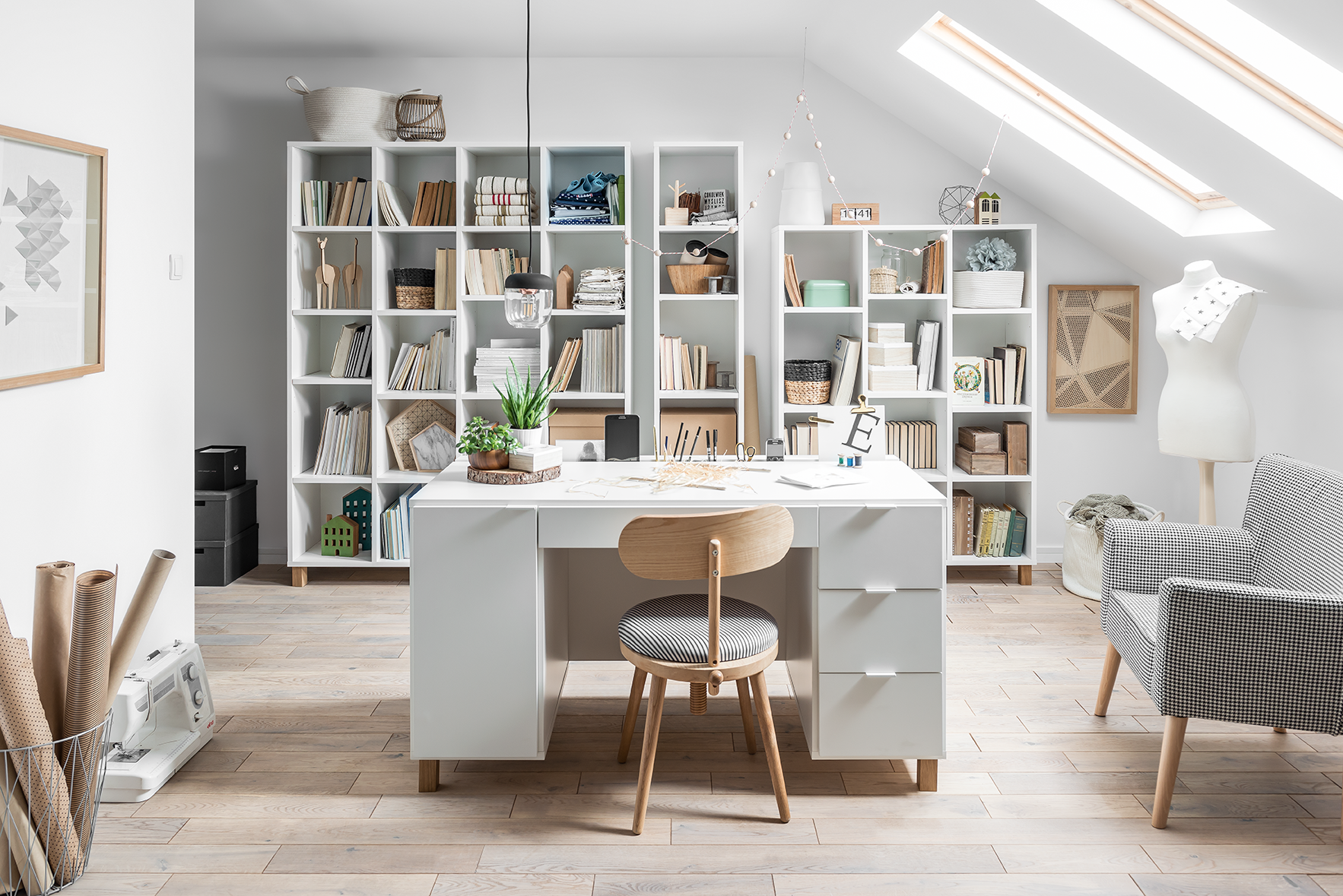 Black Bookcase, Bookcase Shelves, Home Office, Office Desk, Modular Furniture, Unique Furniture, Tidy Room, Pedestal Desk, Simple Desk