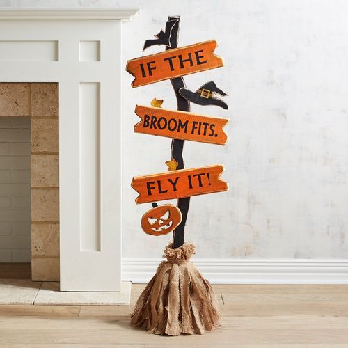 Pier 1 Reveals Its 2018 Halloween Decorations, And They're Spooktacular Wooden Halloween 