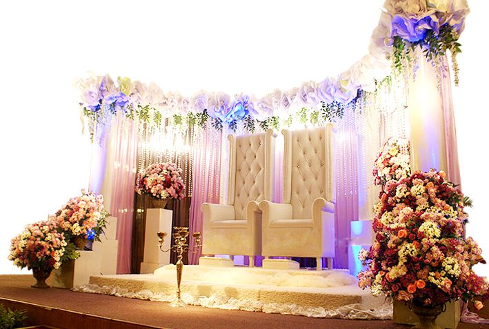Simple & beautiful stage decoration.. | Wedding stage decor, Stage