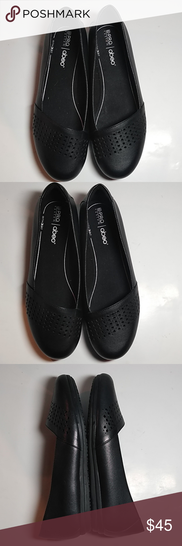abeo black flats