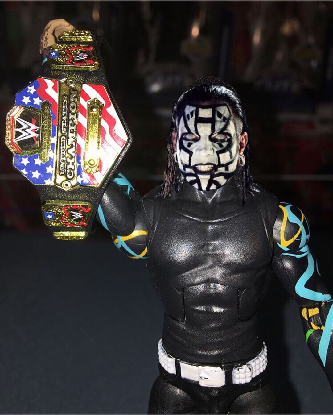 I really want a figure of Jeff Hardy with the white face paint it looks ...
