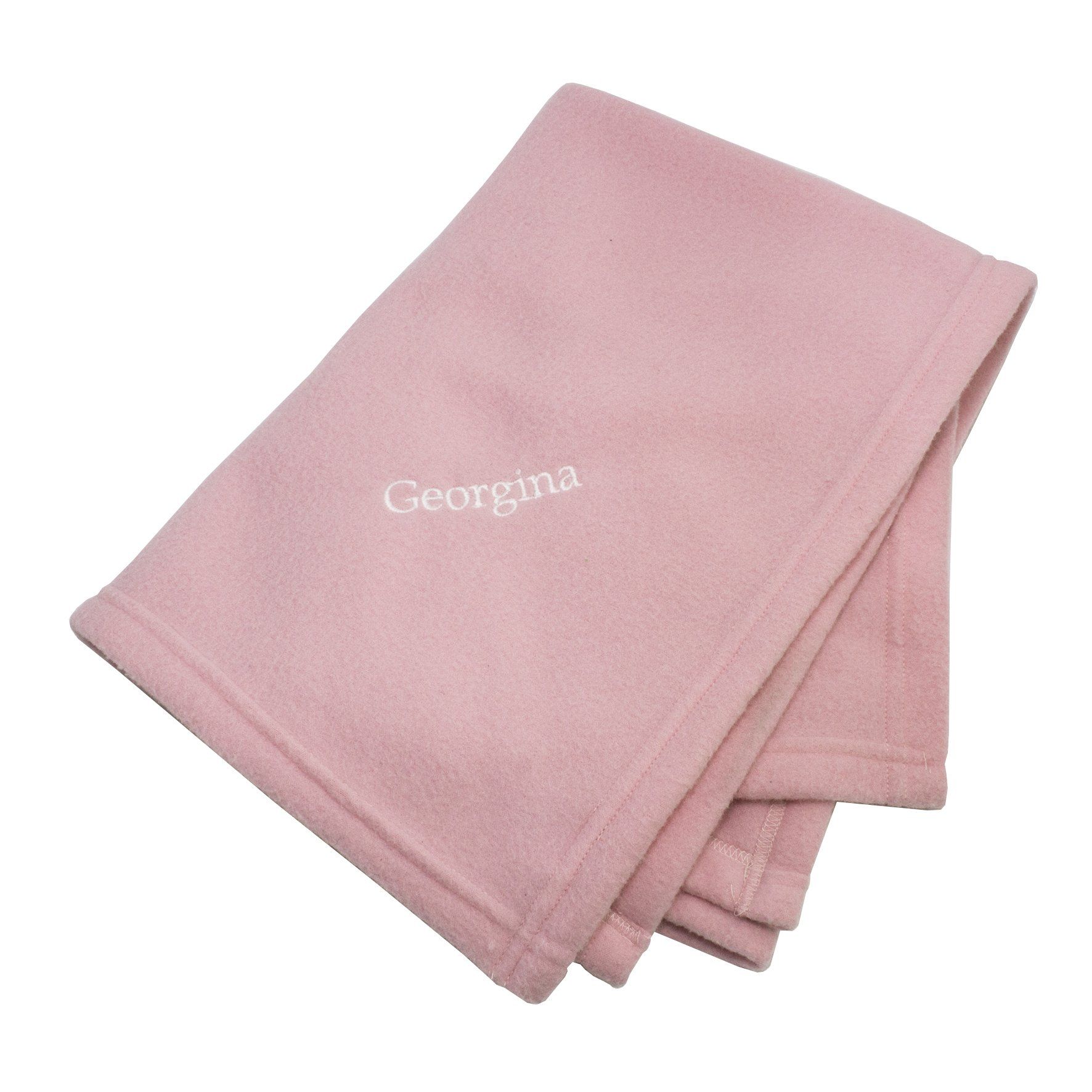 PERSONALISED BABY BLANKET SHAWL WRAP NEWBORN BIRTH CHRISTENING GIFT BOY GIRL