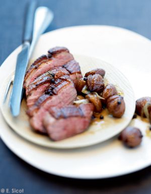 Recette Magret De Canard Aux Griottes Picard Recette Recette De Plat Recette Magret De Canard Magret De Canard