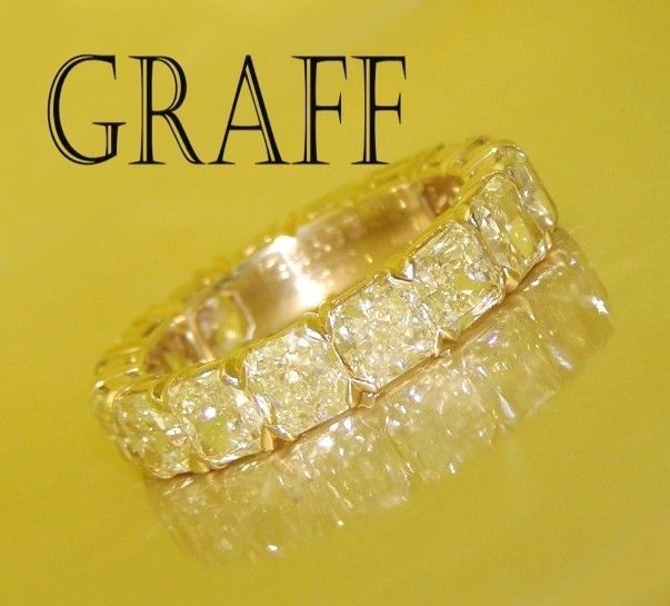 Excited To Share The Latest Addition To My Etsy Shop 5 Carat Diamond Eternity Band Yellow D In 2020 Eternity Ring Diamond Eternity Band Diamond Yellow Diamond Rings