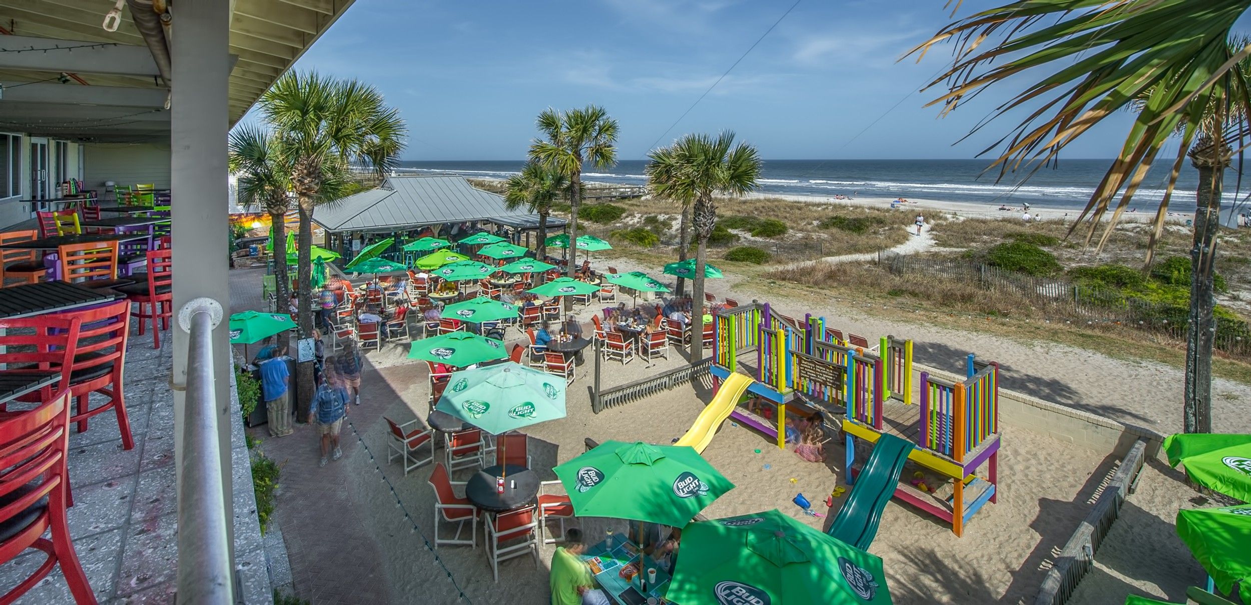 Sliders Seaside Grill Restaurant & Tiki Bar on Fernandina Beach in