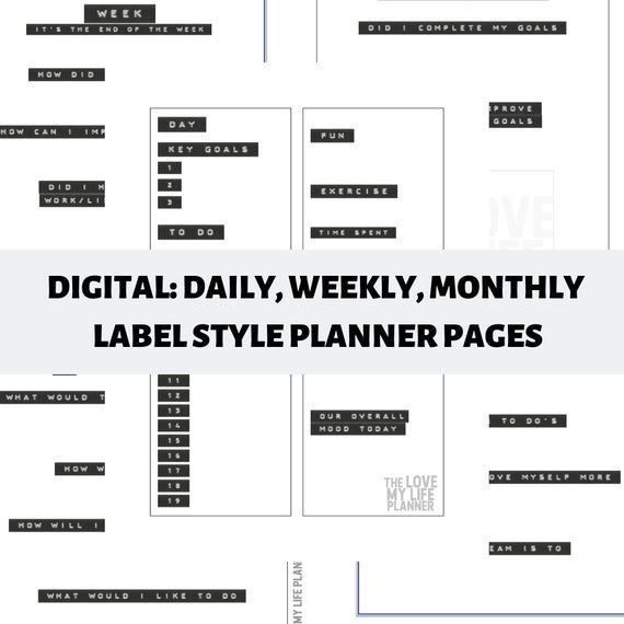 Terrific Photographs daily planner workout Strategies Paper planners are effecti...