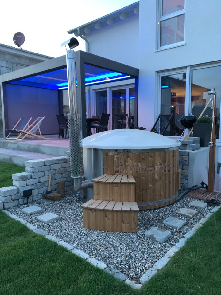 Badefass gfk mit Whirlpool Wellness Royal, Steffen, Breisach