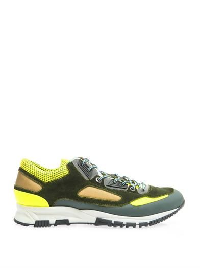 lanvin mesh trainers