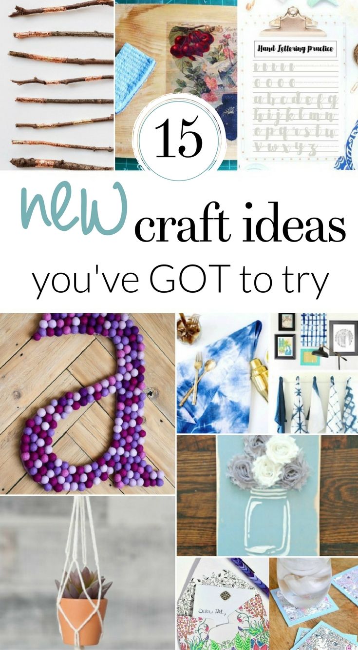 12 New Craft Ideas you NEED to Try in 2023