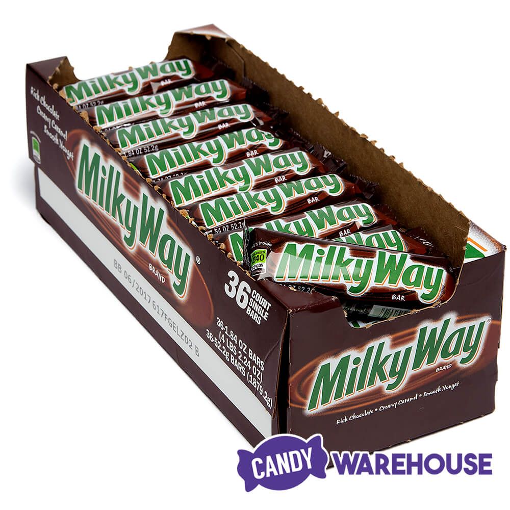 Milky Way Candy Bars: 36 Piece Box Milky Way Candy Bars: 36 Piece Box