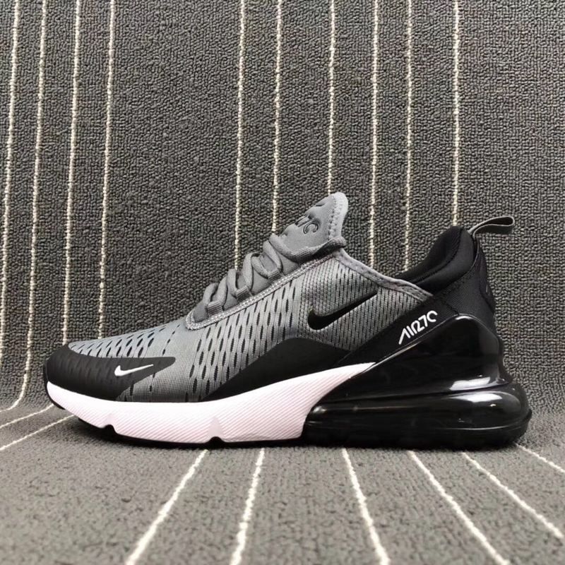 nike air 270 grey black