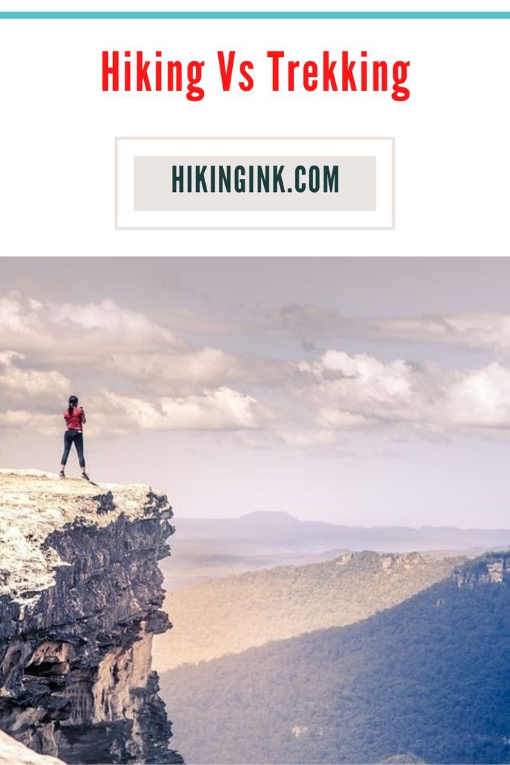 When you compare hiking vs trekking, hiking implies less difficulty and distance. Trekking implies more difficulty and a hard, long journey. #hiking #trekking Hiking Tips, Trekking, Journey, Best, Compare, Distance, Long, The Journey, Long Distance