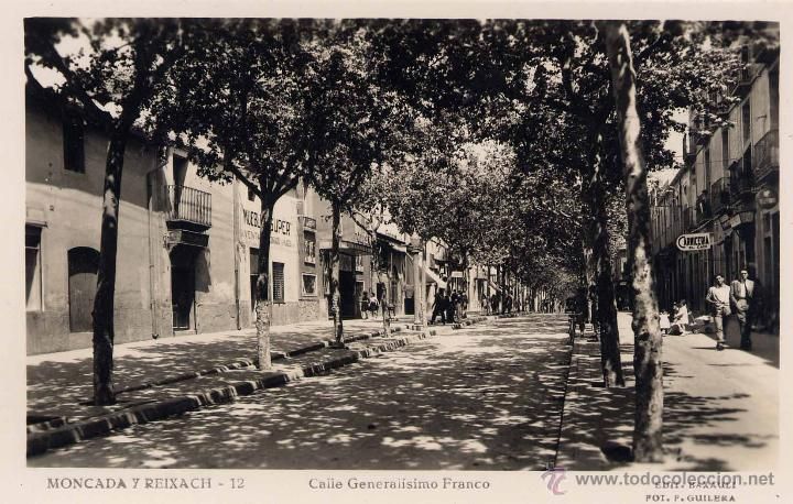 Moncada I Reixach Barcelona Calle Generalisimo Franco Fotos Barcelona Calle