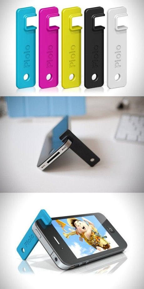 A Little Iphone Stand That Works Llaveros Soporte Del Teléfono Productos Innovadores