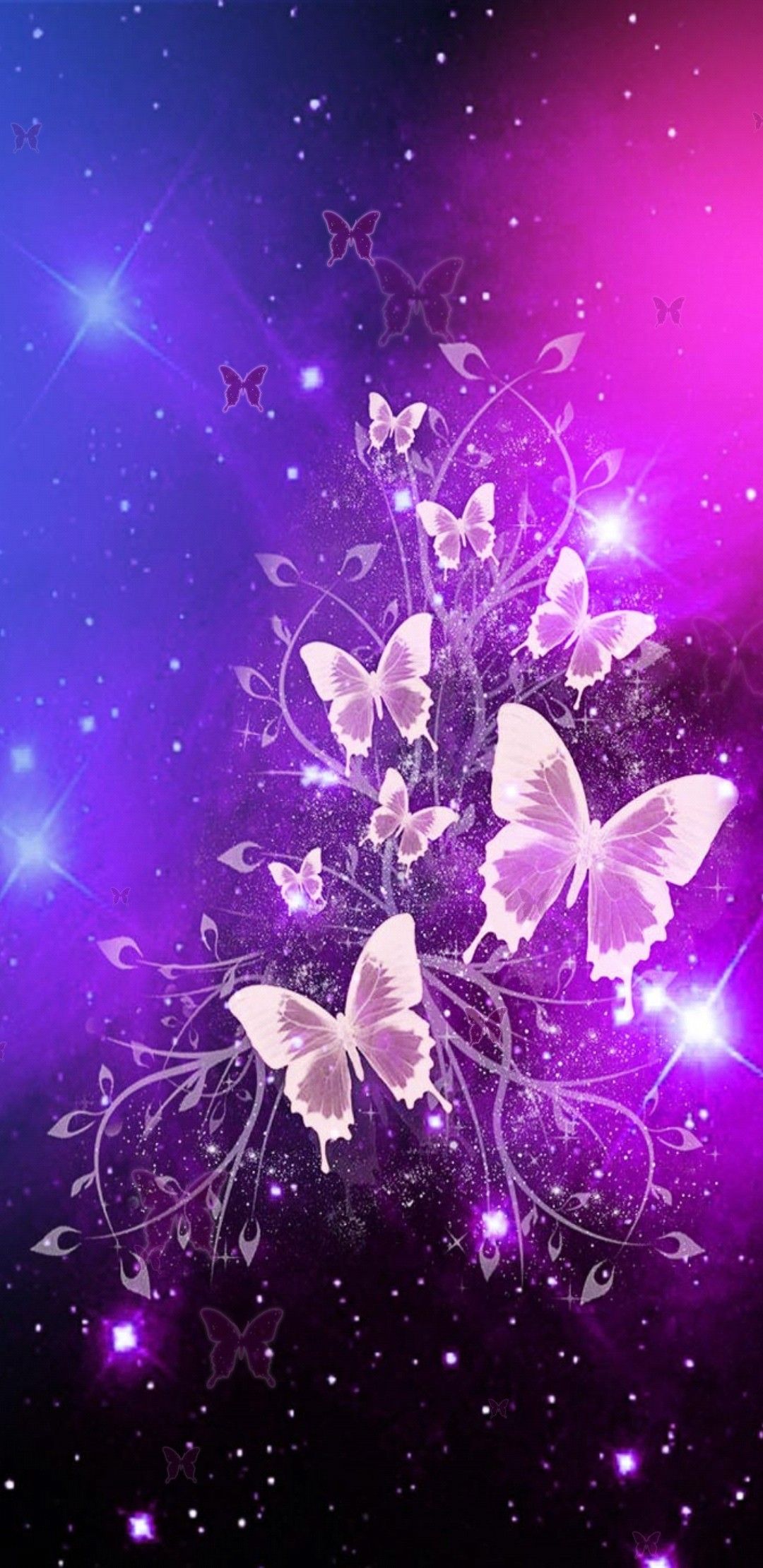Butterfly wallpaper for your iPhone X from Everpix