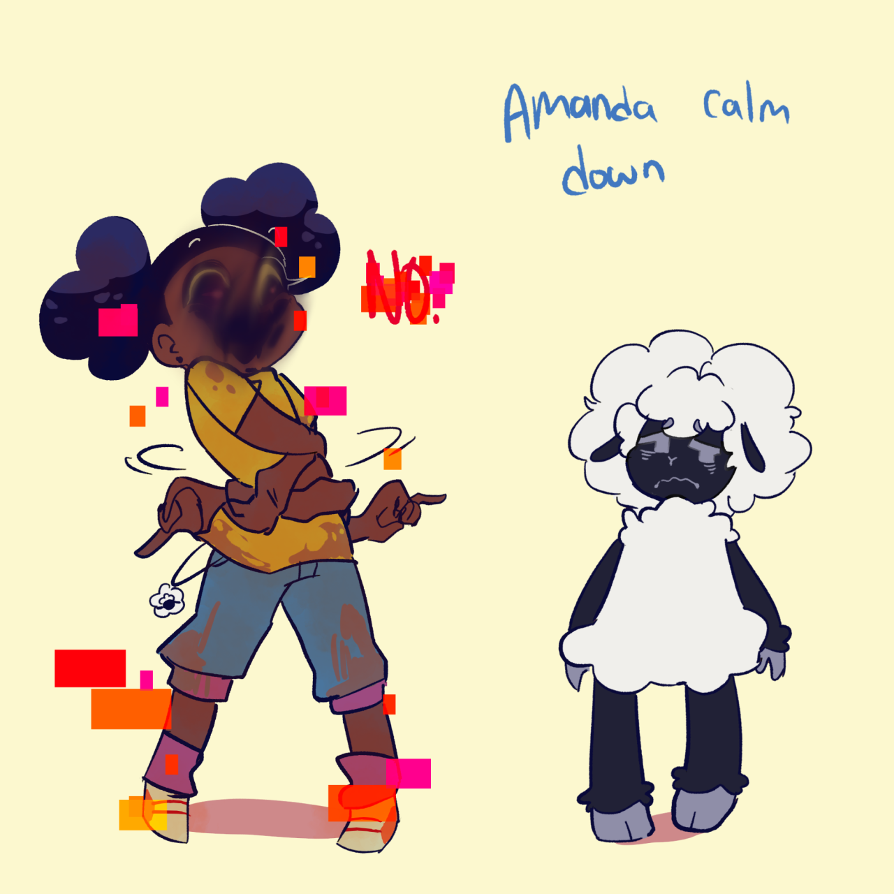 OH DEEP CONVERSATION AT THE WAFFLE HOUS Fond D ecran Dessin Fan 
