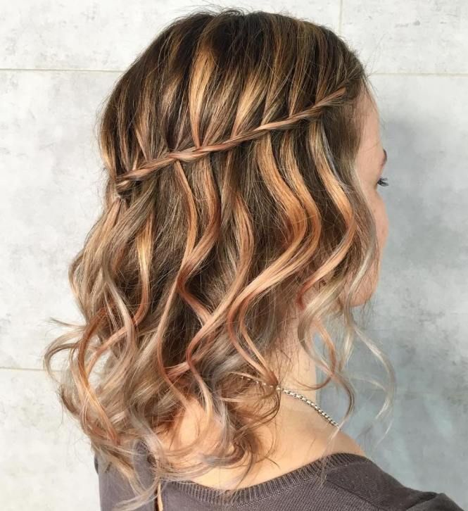 40 Flowing Waterfall Braid Styles