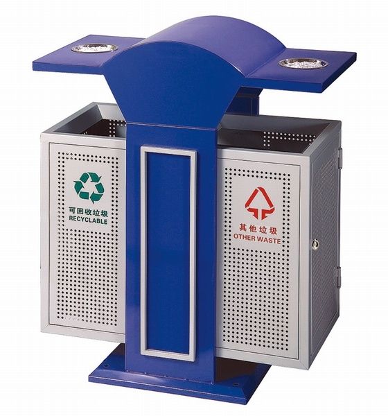 Garden Outdoor Iron Coating Dustbin with High Quality (HW-142) Material : Stainless Steel. Type : Open Top. Usage : Outdoor. Customized : Customized. Color : Unicolor. Feature : Eco-Friendly. Size:780*380*930(L*W*H)mm : Thinkness :1.0mm. Dustbin, Open Top, Outdoor Gardens, Recycling, Eco Friendly, Iron, Feature, Stainless Steel, Type