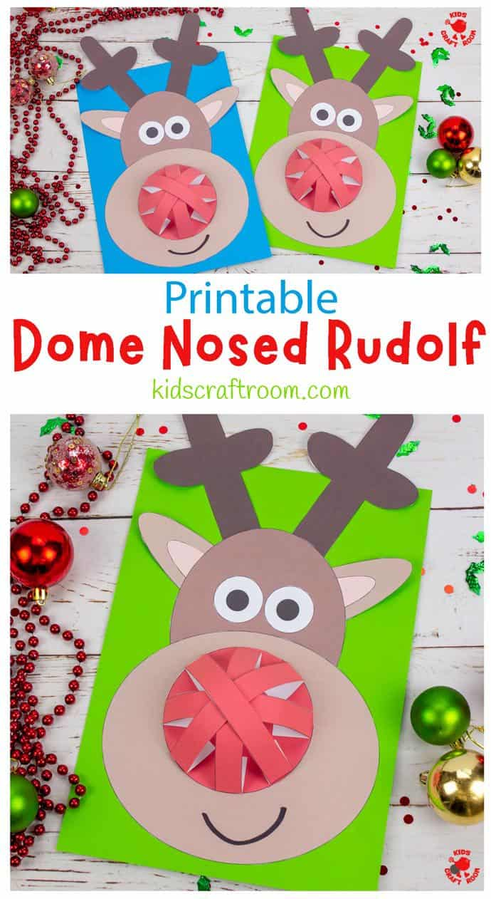 Very Cute RUDOLPH Christmas Card For MUMMY With 3D Red Nose Mum Mother Very Cute RUDOLPH Christmas Card For MUMMY With 3D Red Nose Mum Mother