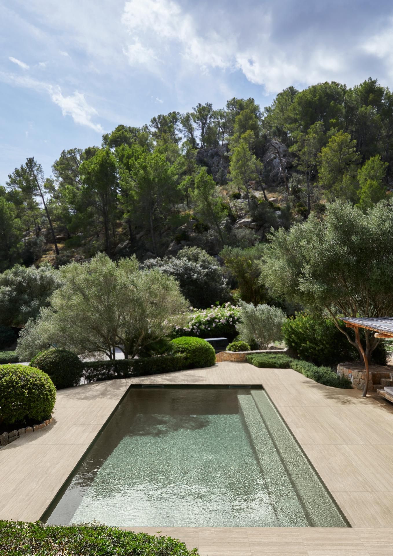 Backyard Inspo, Backyard Pool, Outdoor Pool, Outdoor Gardens, Swimming Pool Designs, Swimming Pools, Outdoor Design, Outdoor Decor, Pool Landscape Design