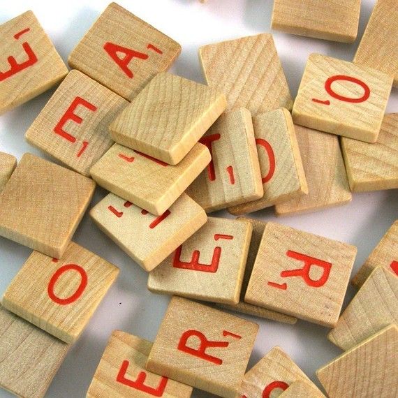 red scrabble letters bulk lot of 20 scrabble letters scrabble