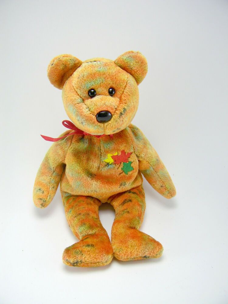 8.5 Inch Ty Beanie Baby ~ BABY BOY the Teddy Bear MWMT