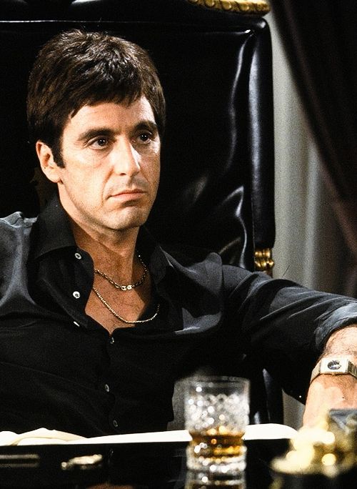 Lady Hollywood, Al Pacino in Scarface, 1983 | Scarface movie, Al pacino
