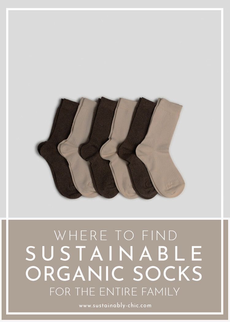 Where to Find Sustainable Organic Socks for the Entire Family — Sustainably Chic Where to Find Sustainable Organic Socks for the Entire Family — Sustainably Chic