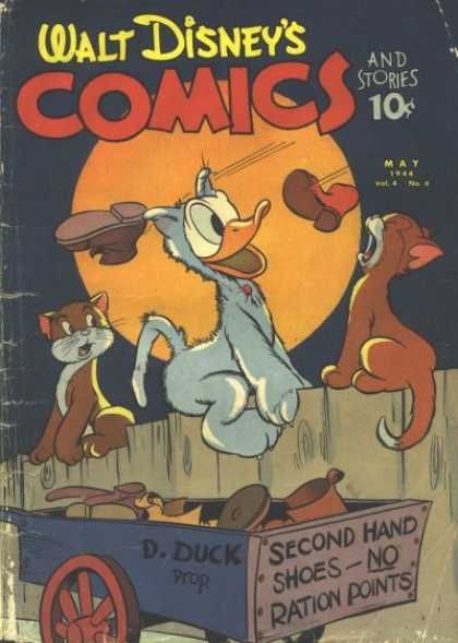 Walt Disney S Comics And Stories Covers Comics Comic Books Dell Comic