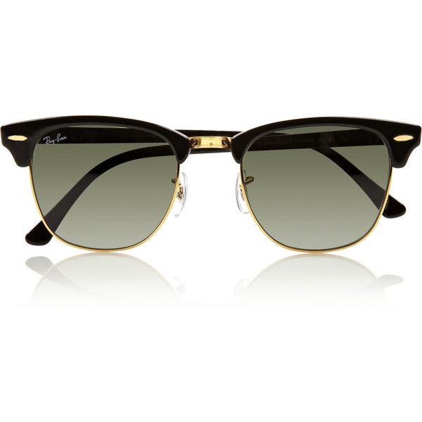 ray ban half frame aviator sunglasses