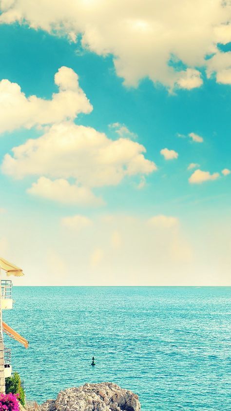 人気177位 おしゃれ系 キレイな色合いの海 夏 風景 風景の壁紙 夏 待ち受け
