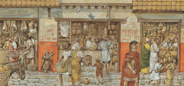 Trading system in ancient rome