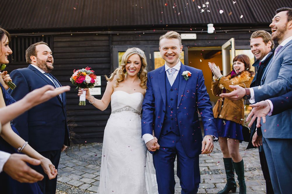 A Rustic Outdoor Spring Barn Wedding Bright Color Schemes A Rustic Outdoor Spring Barn Wedding