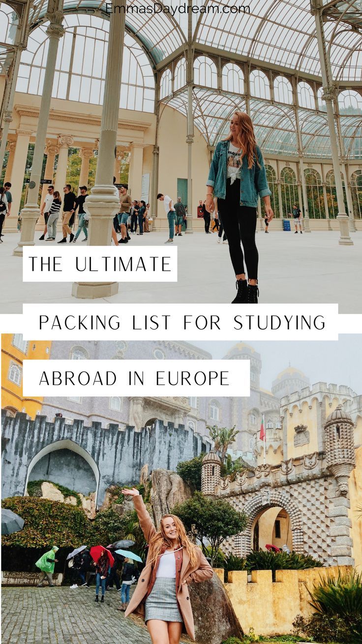 What to pack for studying abroad: packing for 5 months in Europe