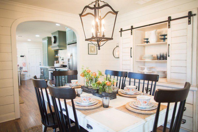 Fixer Upper Dining Room Centerpiece Farmhouse Dining Room