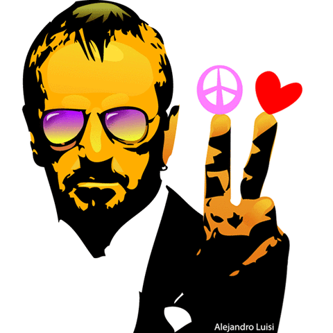 Bildresultat för Ringo starr peace and love