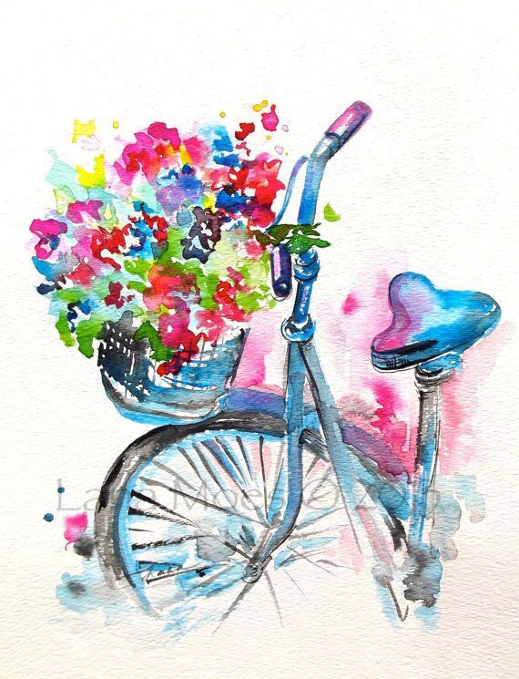 Paris Aquarelle Clipart France Tour Eiffel France Fleurs Roses
