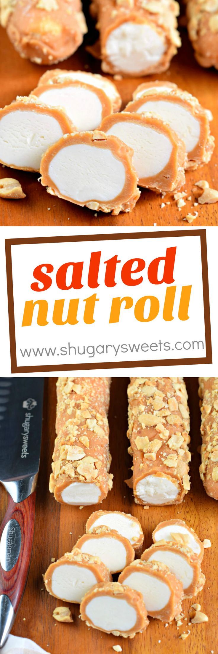 salted nut roll is a candy store classic you can make it at home christmas candy recipes for gifts
