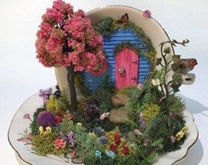38 Stunning DIY Tea Cup Fairy Garden Ideas - HOOMDESIGN