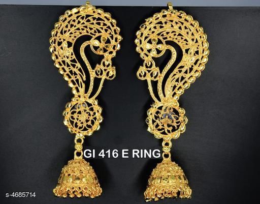 Earrings & Studs Trendy Women's Earrings *Base Metal* Brass *Plating* Gold Plated *Stone Type* Artificial Beads *Sizing* Adjustable *Type* Drop Earrings *Multipack* 1 *Sizes Available* Free Size * Catalog Rating: ★3.9 (111) Catalog Name: Trendy Women's Earrings CatalogID_680344 C77-SC1091 Code: 191-4685714-<> #Accessor... Gold Plated Stone, Multipack, Trendy Womens, Base Metal, Free Size, Women's Earrings, Artificial, Alloy, Studs