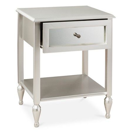 Hollywood Mirrored Side Table Target Tween Room Redo Pinterest Hollywood Mirrored Side Table Target