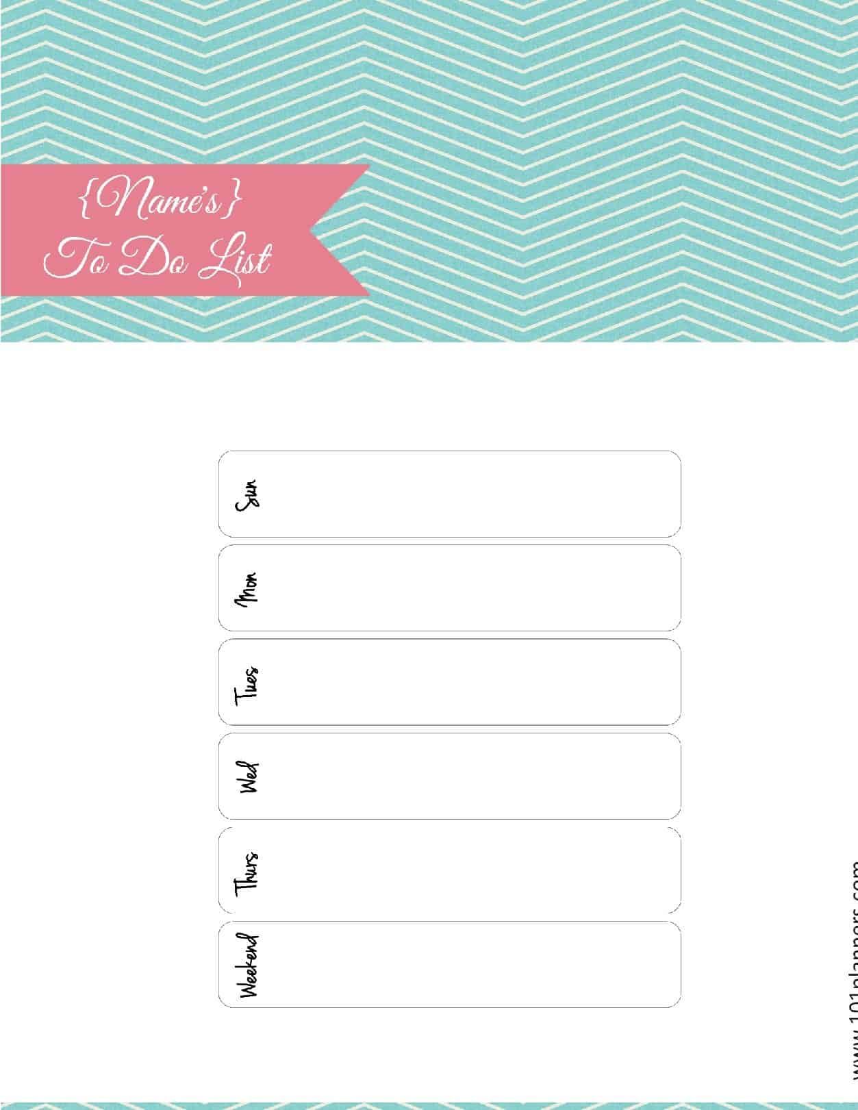 free printable to do list journal to do checklist to do printable to do checklist