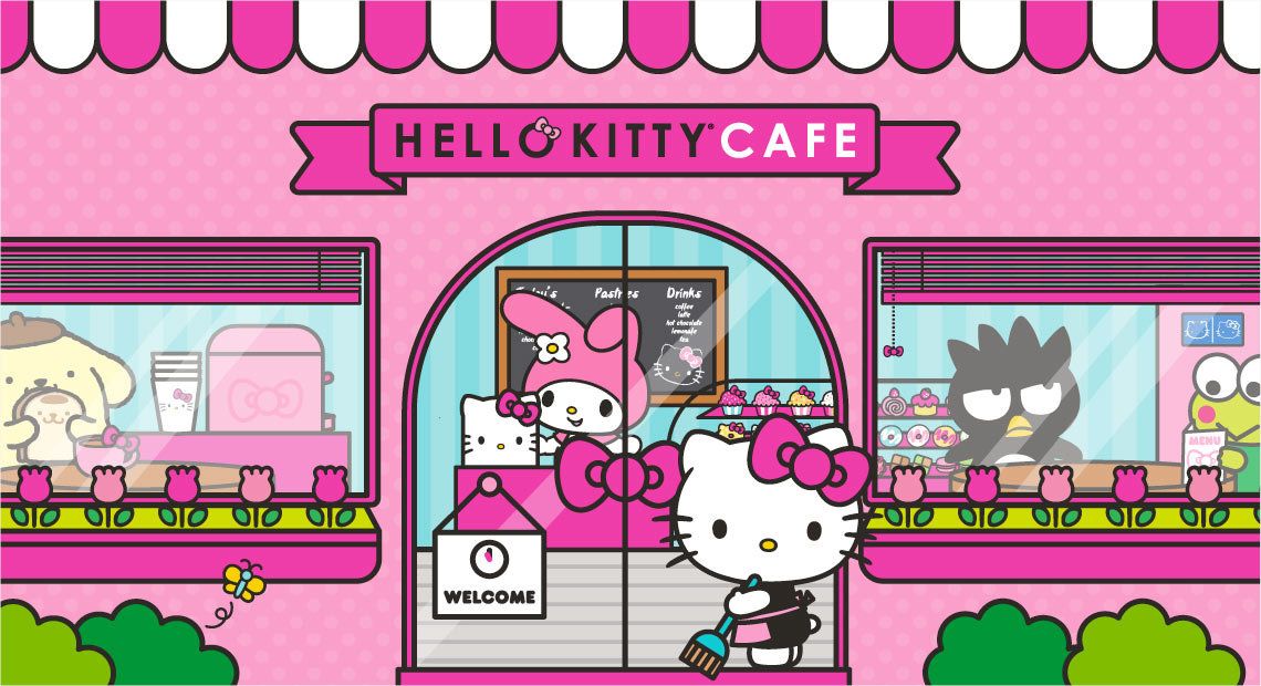 Hello Kitty Cafe - Happy Halloween from the Hello Kitty Cafe