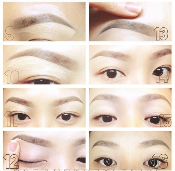 Christian recommends best of The eye brow color for asian Hot babes in booty shorts