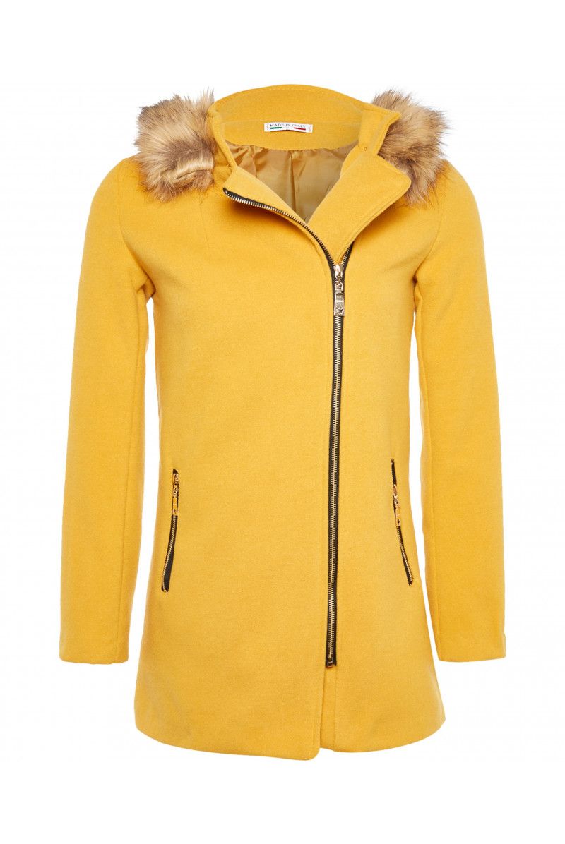 manteau breal moutarde laine manteau breal moutarde laine