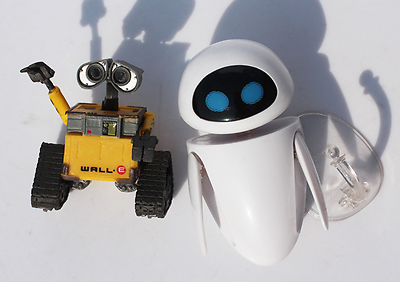 Wall.E Toys Kids Action Figures Robots Eve Cartoon Toys Model Collection Wall