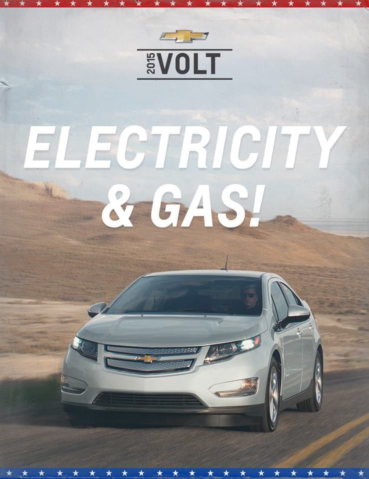 Rock The Volt And Choose Electricity Gas In 2015 See The Volt