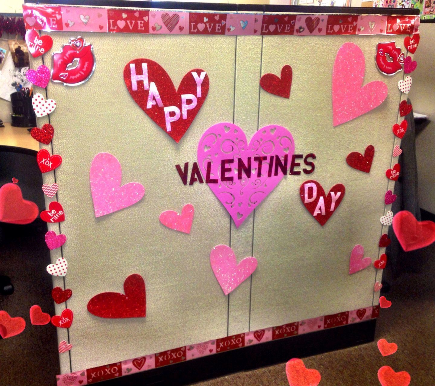 #valentines day decorations for office 25+ DIY Valentinstag Dekorationen Ideen -...